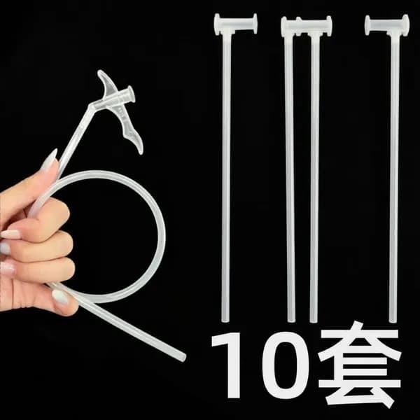 Удлинительная трубка-насадка для монтажной пены, PE трубка для пистолета и баллона, удлинитель для точного заполнения швов и труднодоступных мест при ремонте