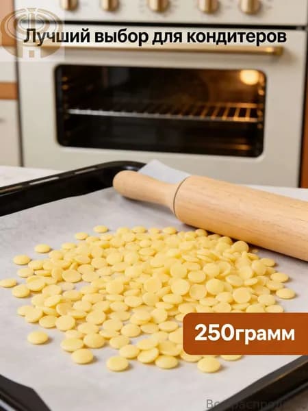 Какао-масло Рафинированное 250г. 1шт.