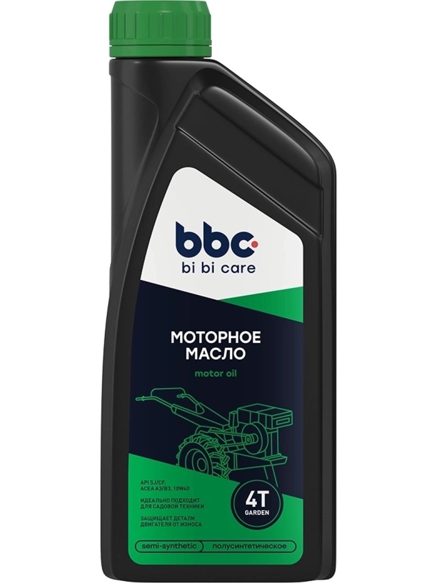 BiBiCare 10W-40 Масло моторное, Полусинтетическое, 1 л