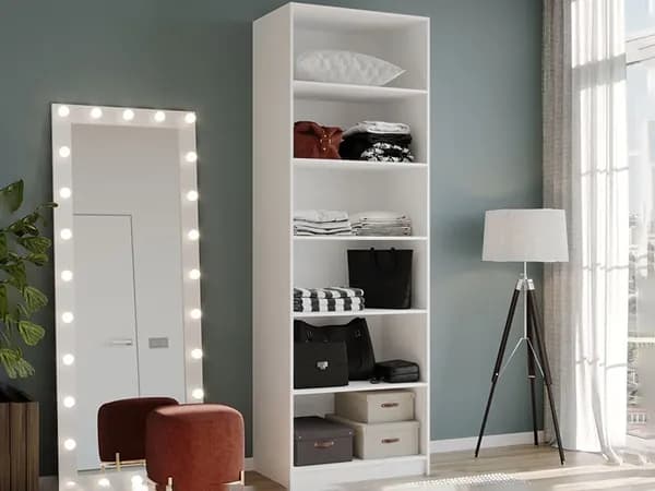 Гардеробная "Британи 16" 800х2400х500, белый