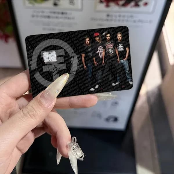 Tokio Hotel Токио Хотел Card Stickers Наклейка для банковской карты