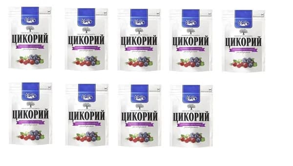 Бабушкин Хуторок Цикорий с черникой и брусникой растворимый, 100г ,9 шт