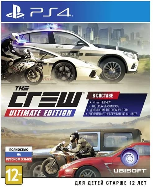 Игра The Crew Ultimate edition (PlayStation 4, Русская версия)