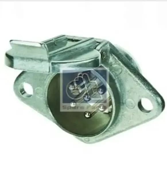 розетка 7/6. пластик, соед. резьбовое, 24V, Typ S, ISO3731 EuropaS