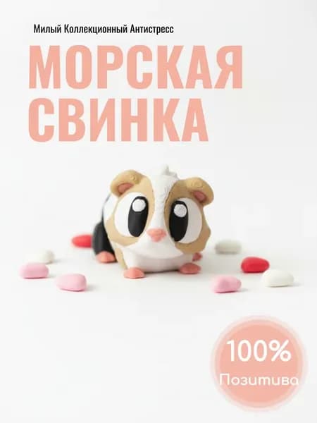 3D Подвижная Морская свинка