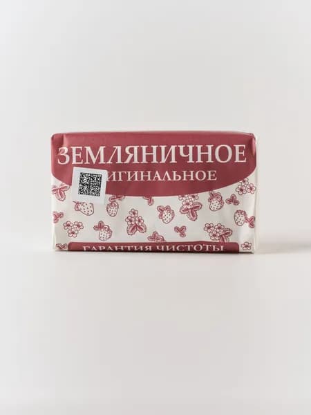 Мыло туалетное земляничное оригинальное 180гр