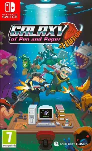 Игра Galaxy of Pen and Paper +1 Edition Switch Картридж на Nintendo Switch