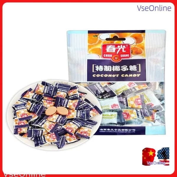 Hainan Specialty, Chunguang Food, Специальный кокосовый сахар 120 г экстраконцентрированного кокосового молока