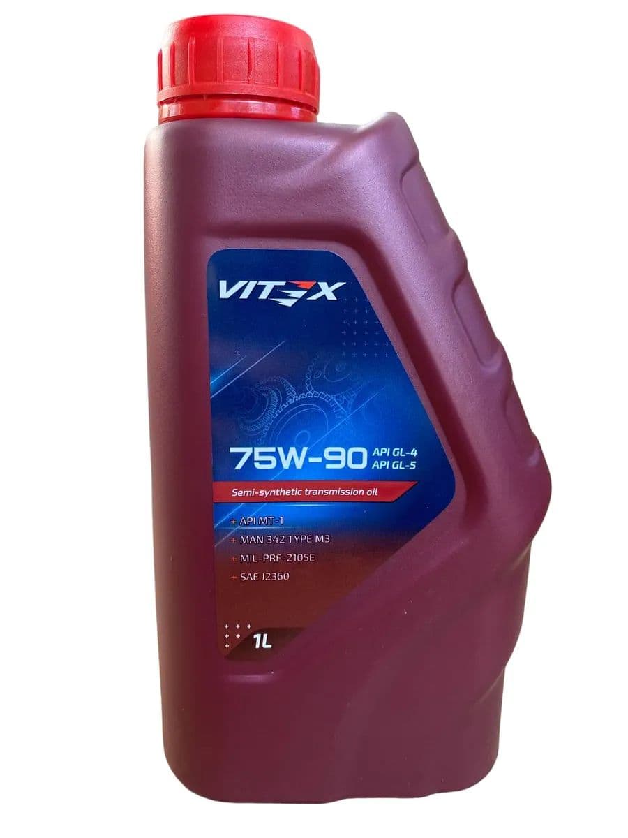 Масло трансмиссионное VITEX 75w-90 GL4/5 - 1л