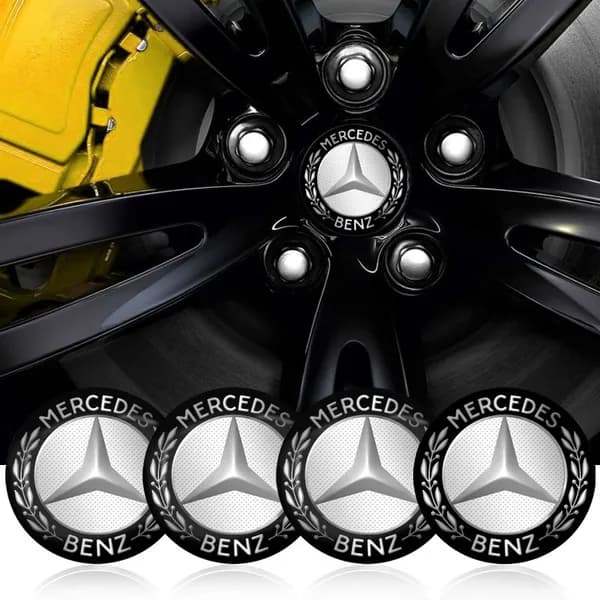 4 шт 56мм Mercedes-Benz (Мерседес бенц) крышка обода цоколя центрального колеса автомобиля