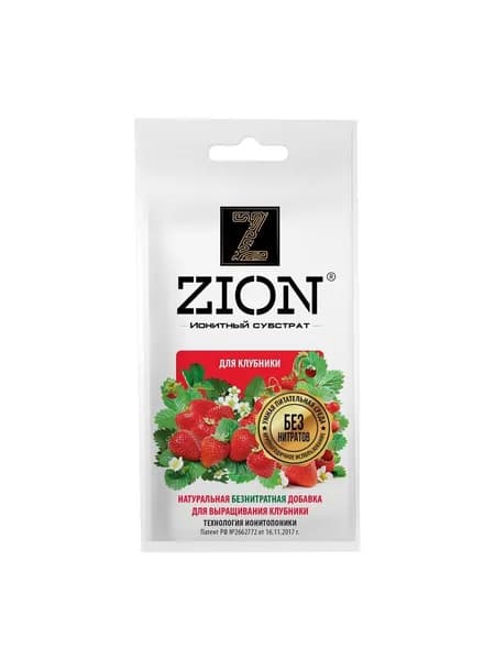 Субстрат ионитный ZION Для клубники 30г