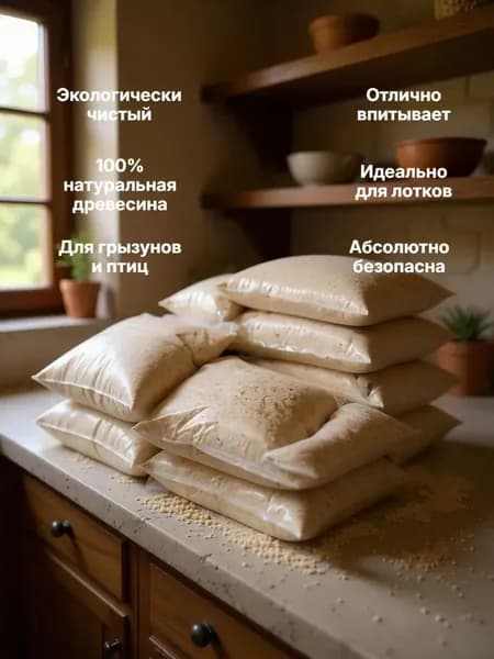 Опилки хвойные универсальные 2кг