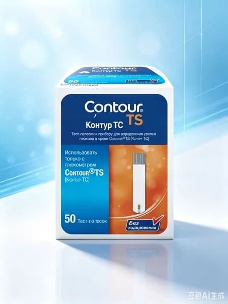 Contour тест полоски для глюкометра 50