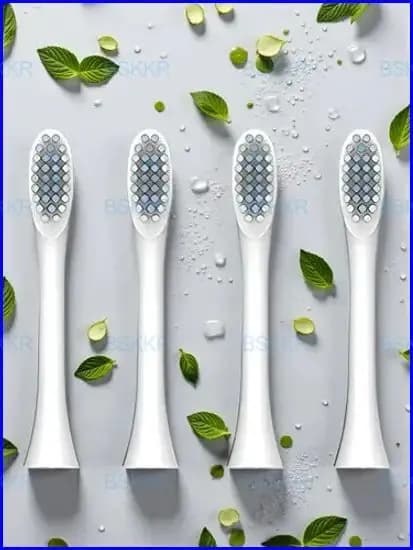 Комплект премиум насадок 4 штуки для модели Sonic Toothbrush X3, белый цвет