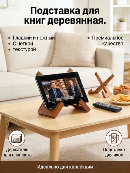 Подставка для книг / Держатель для планшета / Подставка для икон