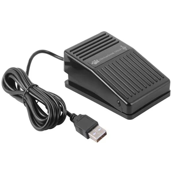 USB-педаль с программируемыми клавишами и функциями мыши, кабель 2 м