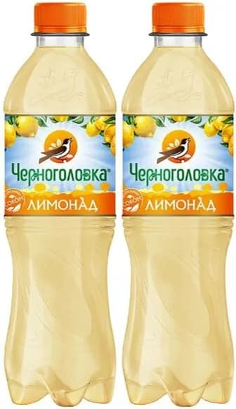 Напиток газированный Черноголовка лимонад 0,5 л, комплект: 2 упаковки по 500 мл
