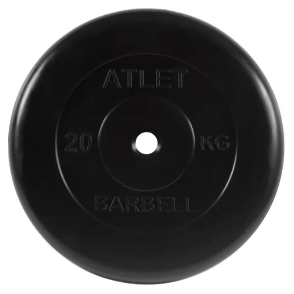 Mb Barbell Диски для штанги, 20 кг, диаметр диска: 35.6 см