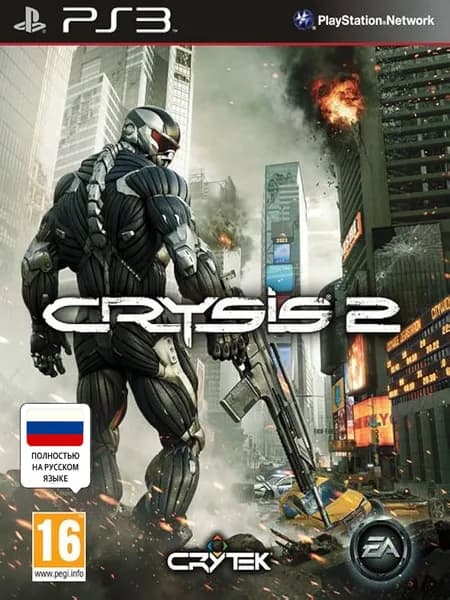 Crysis 2 Полностью на русском BLES 01060 Видеоигра на диске PS3. Товар уцененный
