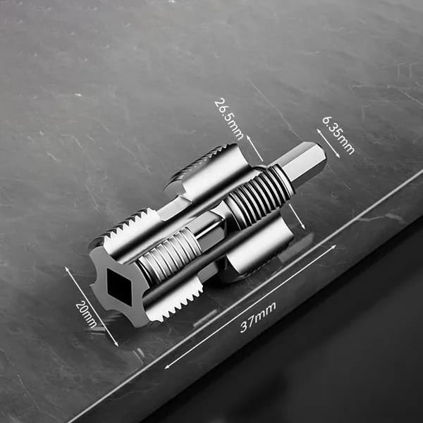 Клупп для нарезки внутренней резьбы на 1/2" и 3/4" трубах Ручной инструмент с трещоткой для водопроводных труб ПВХ