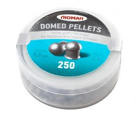 Пули Люман Domed pellets 5,5 мм, 1,1 г (250 штук)