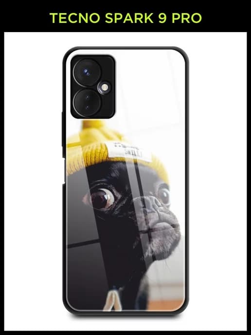 Стеклянный чехол на Spark 9 Pro Техно Спарк 9 Про