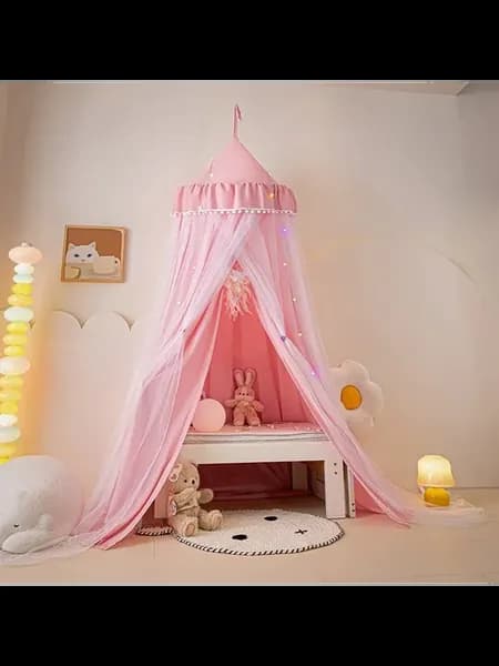 Детская кровать с балдахином Pink