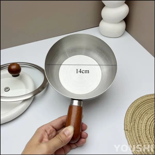 Кастрюля, Нержавеющая сталь с покрытием, 1 шт