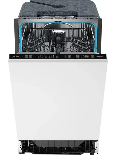 Встраиваемая посудомоечная машина Haier HDWE9-591RU, белый/черный