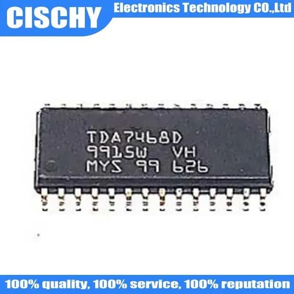 2шт TDA7468D 7468D TDA7468 SOP-28 Интегральная схема