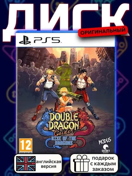 Double Dragon Gaiden Rise of the Dragons PS5, английская версия