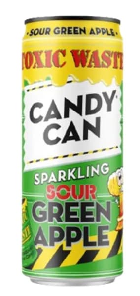 Газ.напиток Candy Can & Toxic Waste Sour Green Apple м 330мл