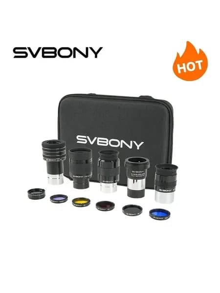 SVBONY SV233 Телескоп аксессуар набор1,25-дюймовый окуляр + фильтр + линза Барлоу