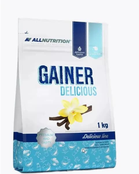 Гейнер AllNutrition GAINER DELICIOUS 1000 гр., ваниль