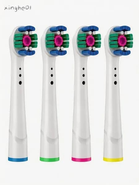 4 шт. сменные насадки для электрической зубной щетки Oral-B Braun Professional