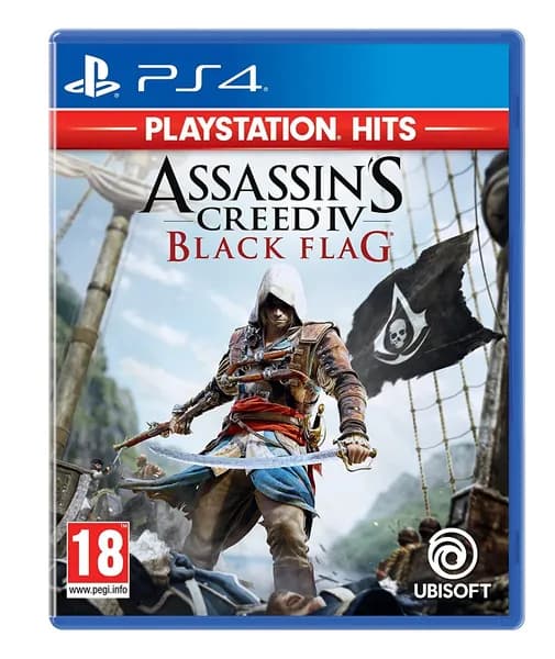 Игра Assassin's Creed IV: Черный Флаг (Black Flag) (русская версия) для PS4