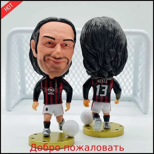 новая модельSoccerwe Фигурка звезды футбольного клуба AC Milan