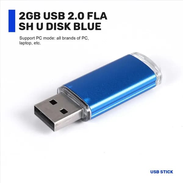2 ГБ USB 2.0 Flash U Disk Синий
