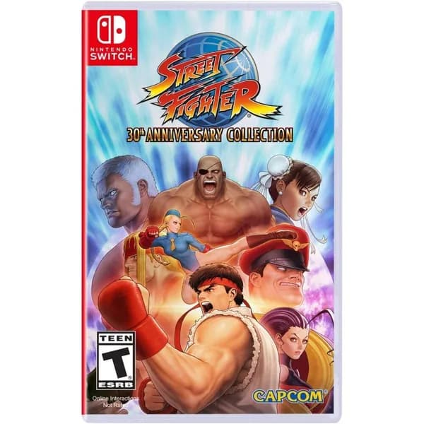Игра Street Fighter: 30th Anniversary Collection (английская версия) для Nintendo Switch