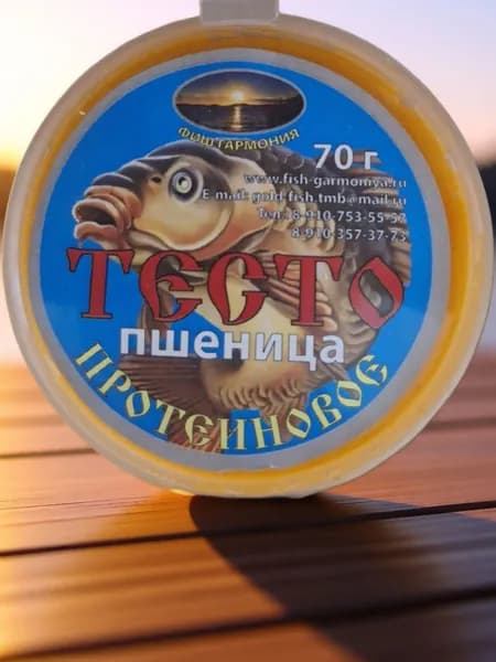 ТЕСТО для рыбалки <ПШЕНИЦА> ваниль