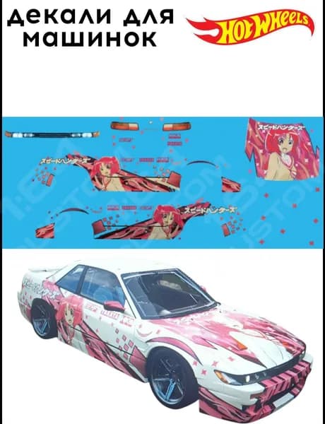 набор декалей для Hot wheels