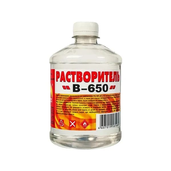 Растворитель Вершина В-650 (0,5 л)