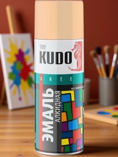 Эмаль универсальная KUDO слоновая кость пастельная