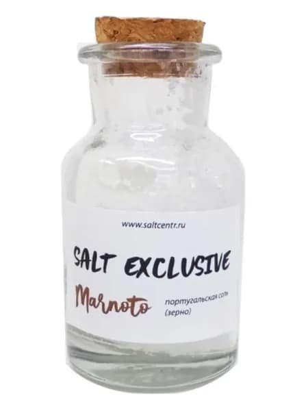 Соль португальская SALT EXCLUSIVE органическая Marnoto (магний +йод), подходит для веганов, 60 грамм