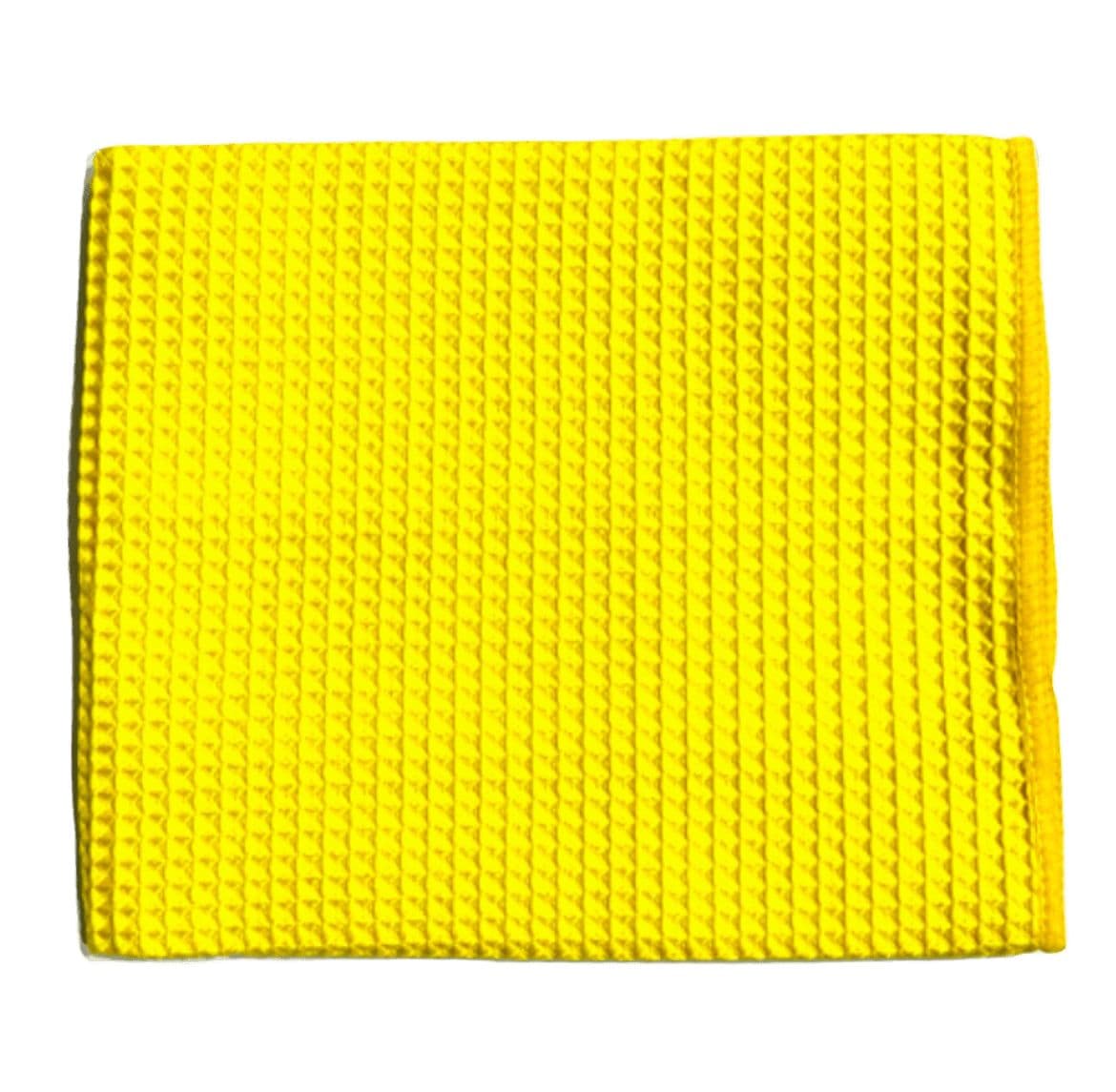 Салфетка из микрофибры вафельная Barracuda 40x40см Желтая