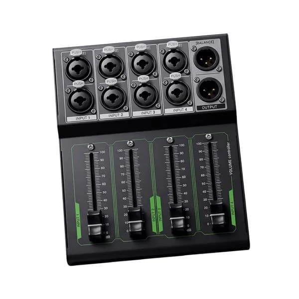 Точный кассовый аппарат громкости 4-канальный сплит-плеер XLR 635 мм для записи