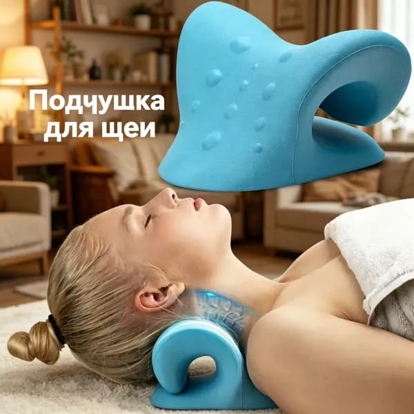 Ортопедическая подушка для шеи против болей и напряжения