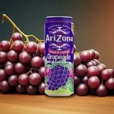 Холодный чай Аризона Grapeade(виноград) 650 мл. х. 4 шт., США
