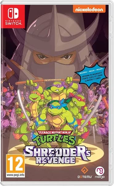Игра Teenage Mutant Ninja Turtles Shredder s Revenge (Nintendo Switch, Английская версия)