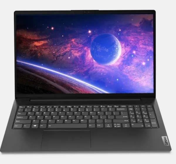Lenovo Ноутбук 15.6", Intel Celeron N4500, RAM 8 ГБ, SSD 256 ГБ, Intel UHD Graphics, Windows Pro, черно-серый, Русская раскладка